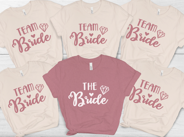 Team Bride Shirts for Wedding | Funny Bridal Party Shirts